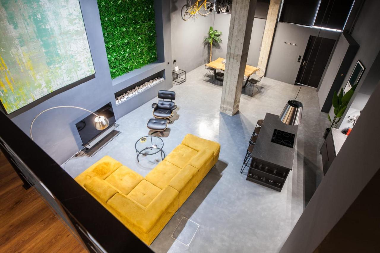 Trendy Industrial Apt Next To Museum Of Acropolis Aten Exteriör bild